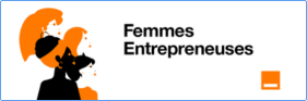 Femme entrepreneuse Orange
